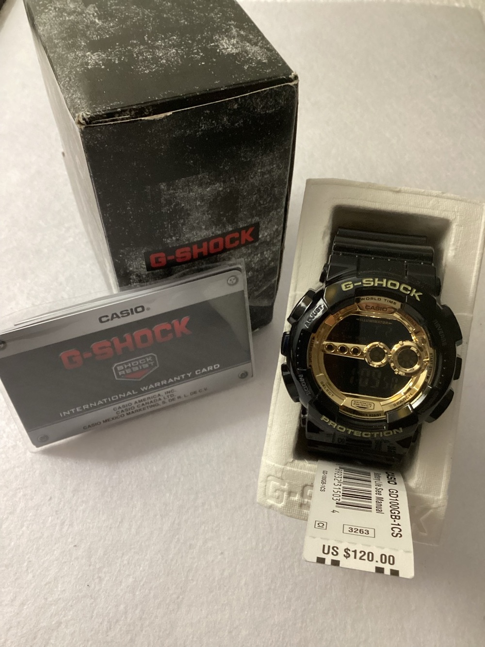 Casio G-Shock Japanese Quartz Black Resin Watch 51.2mm